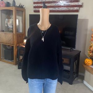 Black Splendid Knit Sweater